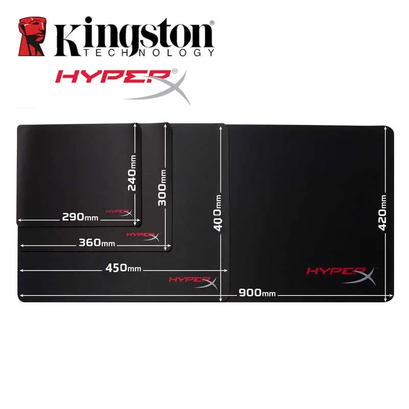 Kingston Muismat HyperX Fury S Pro Gaming Mouse Pad Large HX MPFS SM M L XL Size Professional