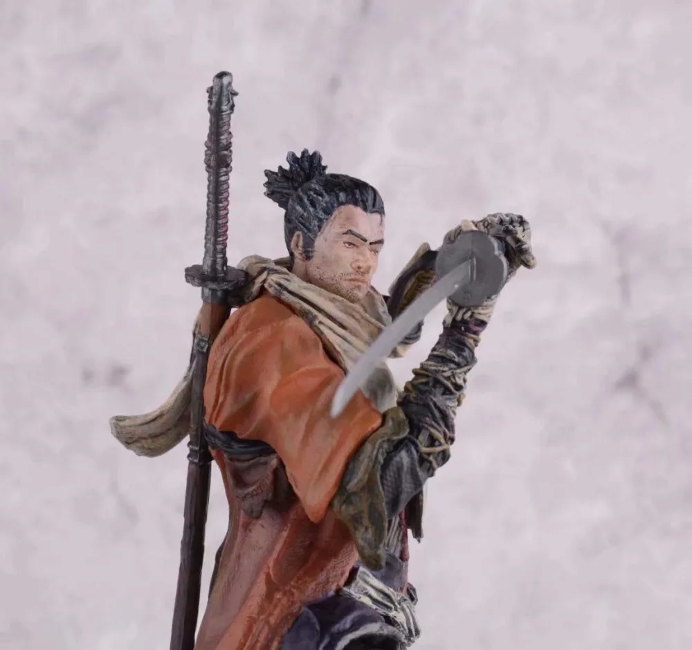 Sekiro: Shadow Die Twice Волчья модель 20 см фигурка из ПВХ аниме фигурки игрушки для детей