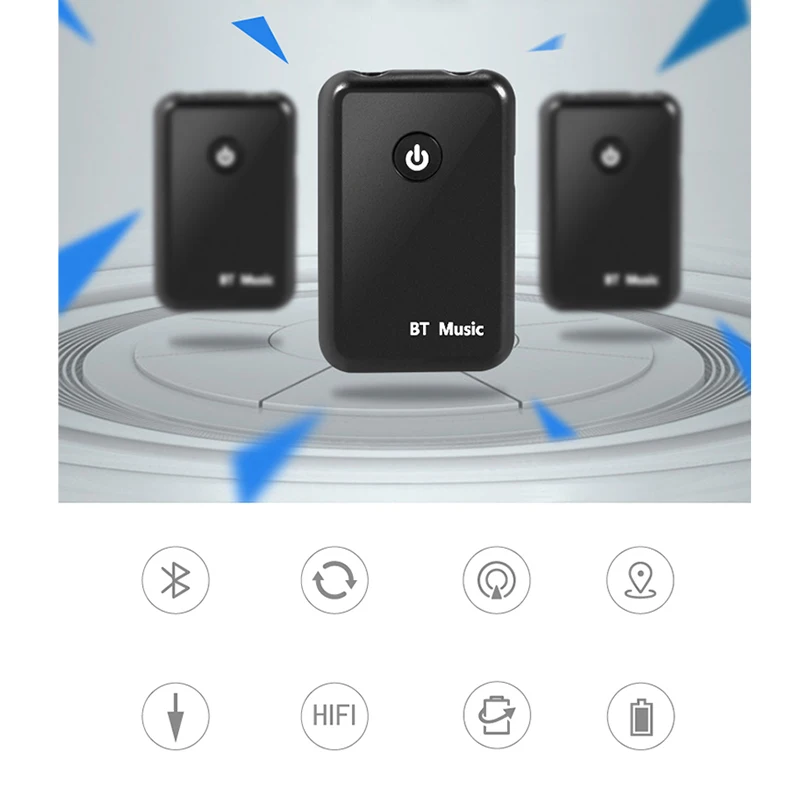 Kebidu Новый 2 в 1 Bluetooth 4 передатчик приемник беспроводной аудио адаптер Поддержка 3 5