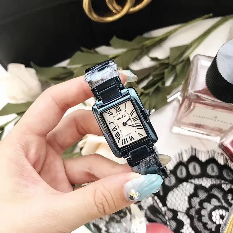 Часы женские роскошные брендовые кварцевые часы 30 м водонепроницаемые 316L из нержавеющей стали высокого качества наручные часы для женщин золотые часы
