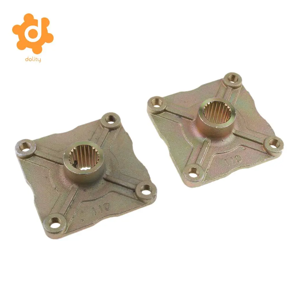 dolity 2pcs 4 Stud 23 Teeth Spline Wheel Rear Axle Hub for 150cc 200cc Motorcycle Scooter Moped Quad Dirt Bike ATV.