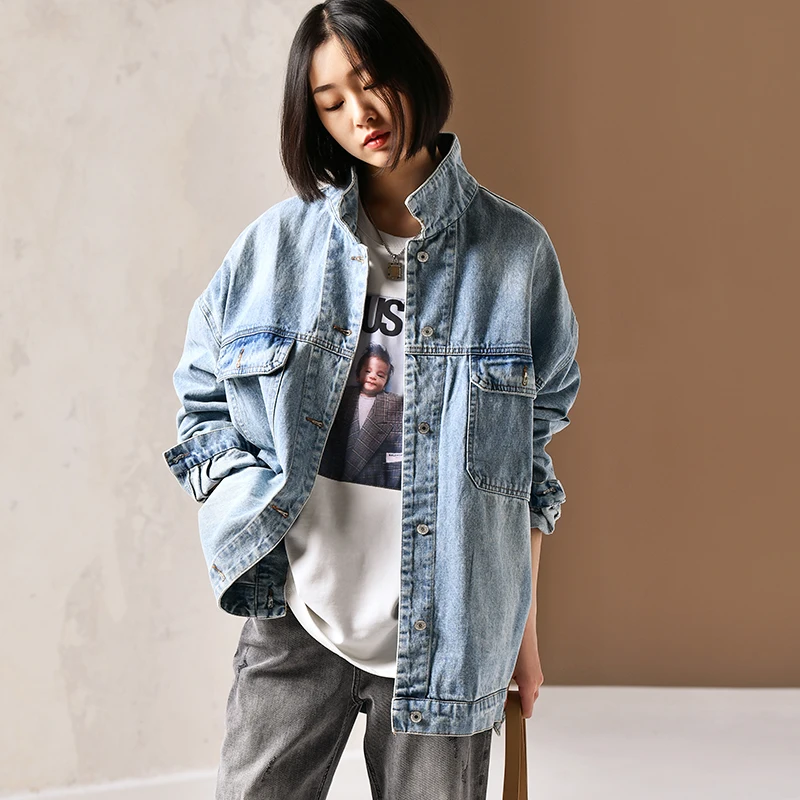 

W5011 Korean version of the big size oversize chic coat