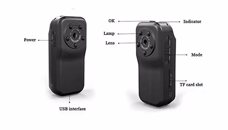 1080 P Full HD Водонепроницаемый мини Камера Спортивная Экшн-камера Регистраторы с водонепроницаемый чехол Камера ремень Спортивная мини-видеокамера на секретный 30fps для наружной съемки
