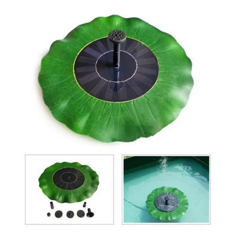 Adeeing 7V в форме лотоса SolarFountain водяной плавающий фонтанный насос наружный фонтан