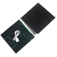 BUHESHUI Wholesale 50PCS Lot 4 5W 6V Small Solar Cell With USB Epoxy Solar Panel DIY