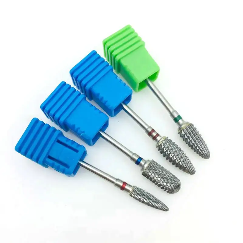 

4 Style Choice Tungsten Carbide Nail Drill Bit Machine Nail Cutter Nail File Manicure For Manicure Nail Art Accessories
