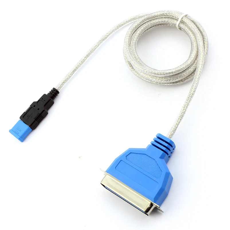 

1.5M USB to CN36 IEEE1284 Parallel Port 36 Pin USB2.0 Print Adapter Converter Printer Cable 5ft 12Mbps for Tablet PC