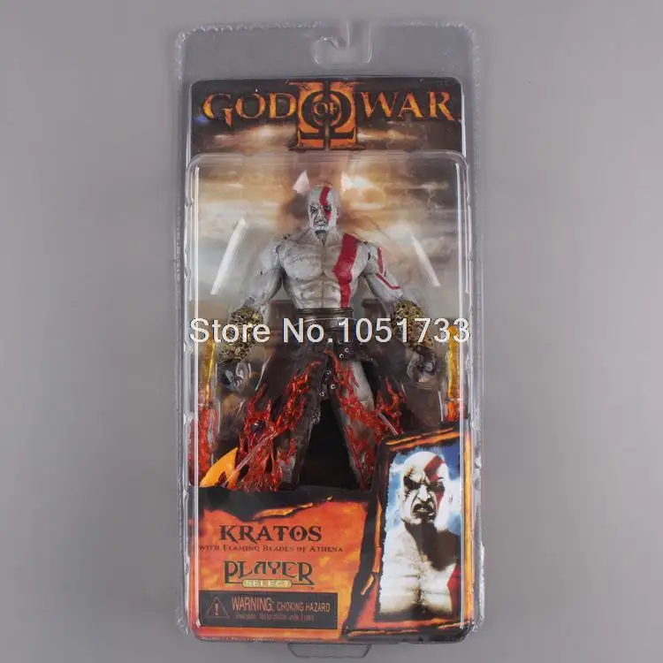 NECA Бог войны Кратос в Ares Панцири лезвия ПВХ фигурку игрушки 7 "18 см Высокое качество
