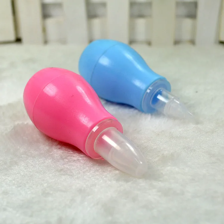 New Born Silicone Baby Safety Nose Cleaner Vacuum Suction Children Nasal Aspirator New Baby Care Diagnostic-tool Vacuum Sucker