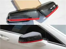 Replacement Carbon Fiber Car Rear Side Mirror Rearview Cover For BENZ W204 W207 W212 W176 W218 W221 A C CLS E CLA GLK Class