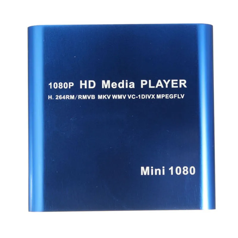 LEORY 1080P мини HDD медиаплеер HDMI AV USB хост Full HD с SD MMC кардридер Поддержка H.264 MKV AVI 1920*1080P 100Mpbs