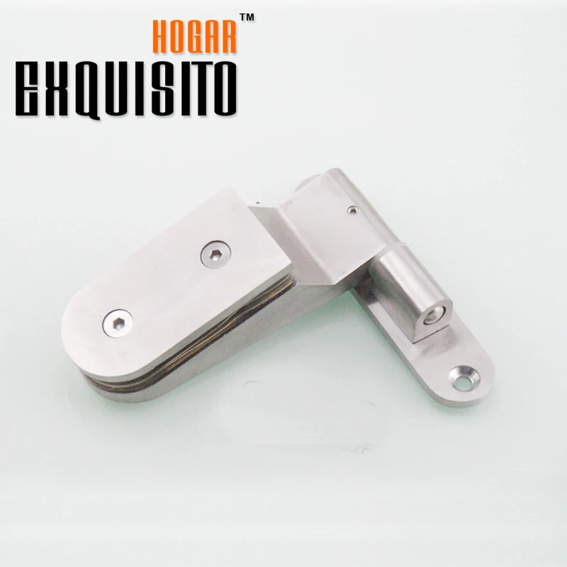 

Solid 304 Stainless Steel Glass Door Bathroom Clip Shower Room Partition Free Hinge Glass Clip Glass Hinge