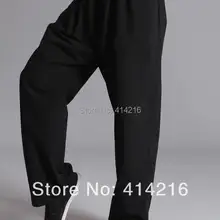 10 цветов коричневый/черный/темно-redblue старыe грубыe брюки из чистого хлопка/боевым искусством кунг-фу Тай Чи Мужские штаны для отдыха высокое качество