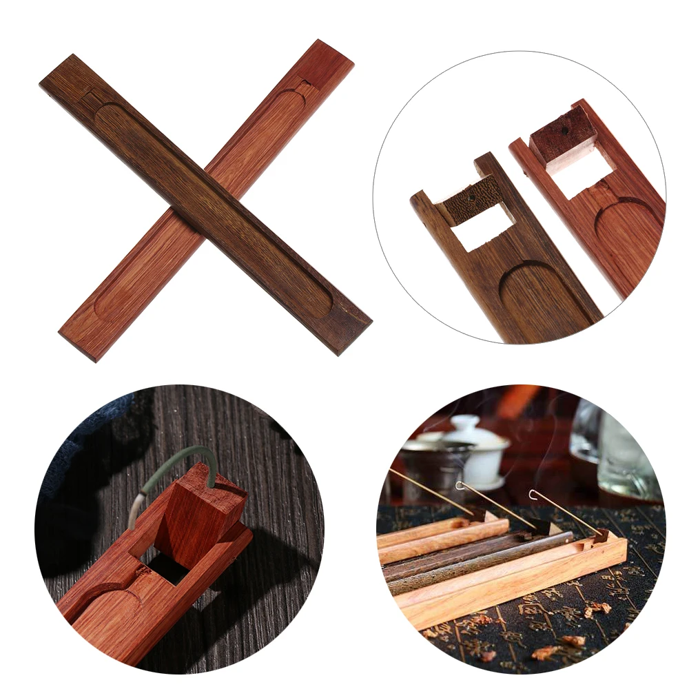 Натуральный благовония для ароматерапии Lore ладан держатель палисандр украшения дома Joss-stick вставляется деревянный курильщик