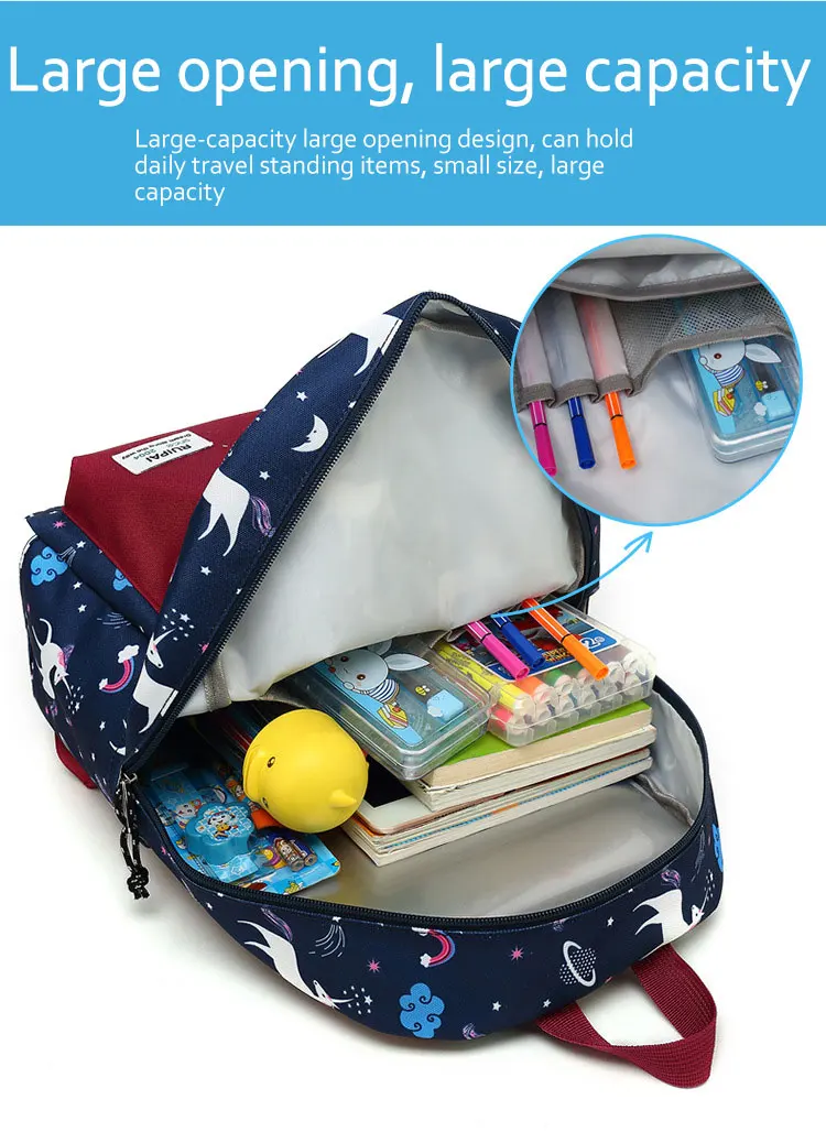 Школьный рюкзак с принтом, водонепроницаемый рюкзак первоклассника, школьные сумки большой емкости, школьная сумка, Детская сумка для книг, рюкзак для улицы