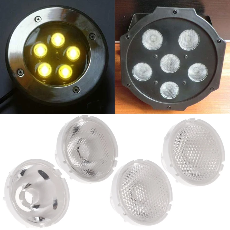 

Hot Sale 21MM High-power LED Lens Reflector Collimator 10/25/45/60 Degree Lens Reflector