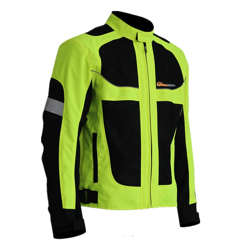 

RIDING TRIBE racing riding motorcycle jacket men reflective winter thermal coat 5 protector pads protection motocross jackets