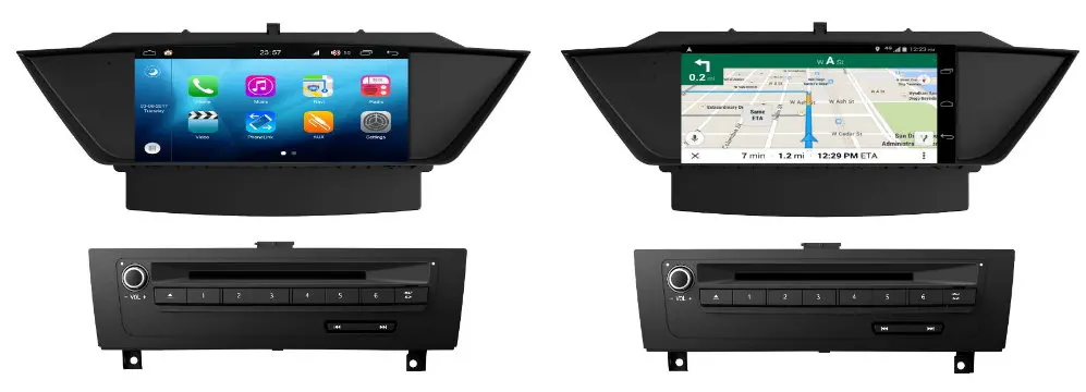 Best For BMW X1 E84 2009~2015 Car Android Player DVD GPS Navigation System HD Screen Radio Stereo Integrated Multimedia In Dash Unit 1