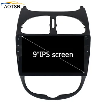 

9" Newest Android 8.0 8 Core GPS NavigationCar Radio Auto Stereo 1080P HD Video For Peugeot 206 2000-2016 No Car CD DVD Player