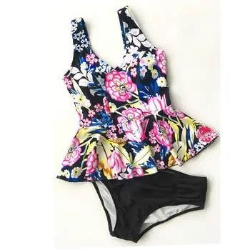 

Sexy Floral Print High Waist Swimsuit 2017 Bikini Push Up Swimwear Women Vintage Biquini Bathing Suit Maillot de Bain Femme Sexy