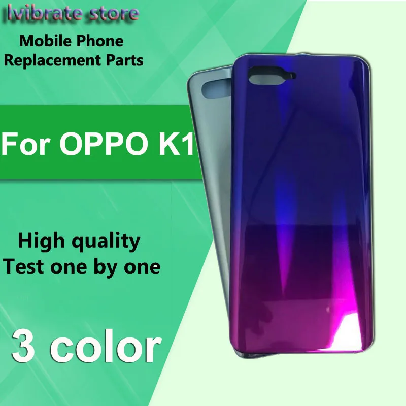 100% новая задняя крышка батарейного отсека для OPPO K1 Крышка K 1 OPPOK1 6 4 &quotчехол Замена
