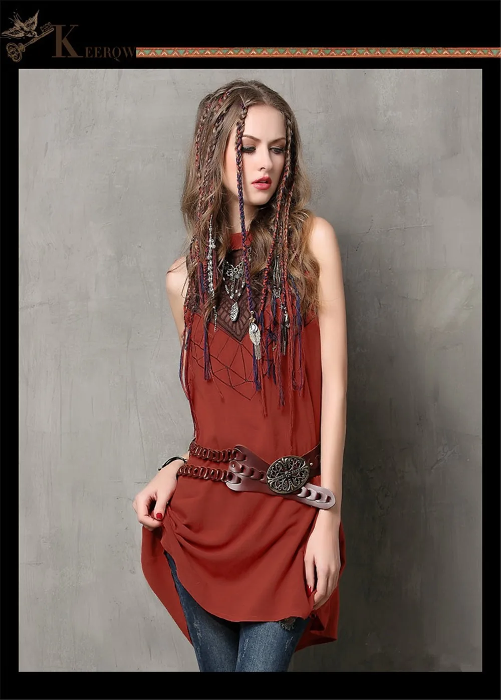 Vintage Elegant Embroidery Women Dress Cotton Linen Denim Dress Summer Above Knee Vestidos Feminino O Neck Sleeveless Dresses (1)