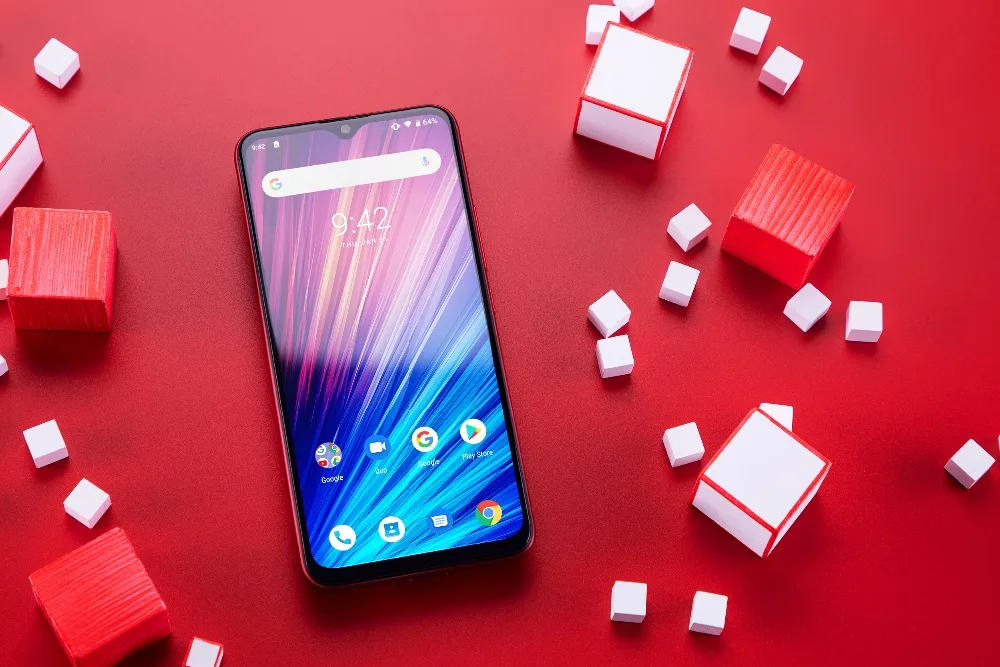 UMIDIGI F1 Play Android 9,0, камера 48 Мп+ 8 Мп+ 16 МП, 5150 мАч, 6 ГБ ОЗУ, 64 Гб ПЗУ, 6,3 дюймов, FHD+ Helio P60, глобальная версия, смартфон, двойной, 4G