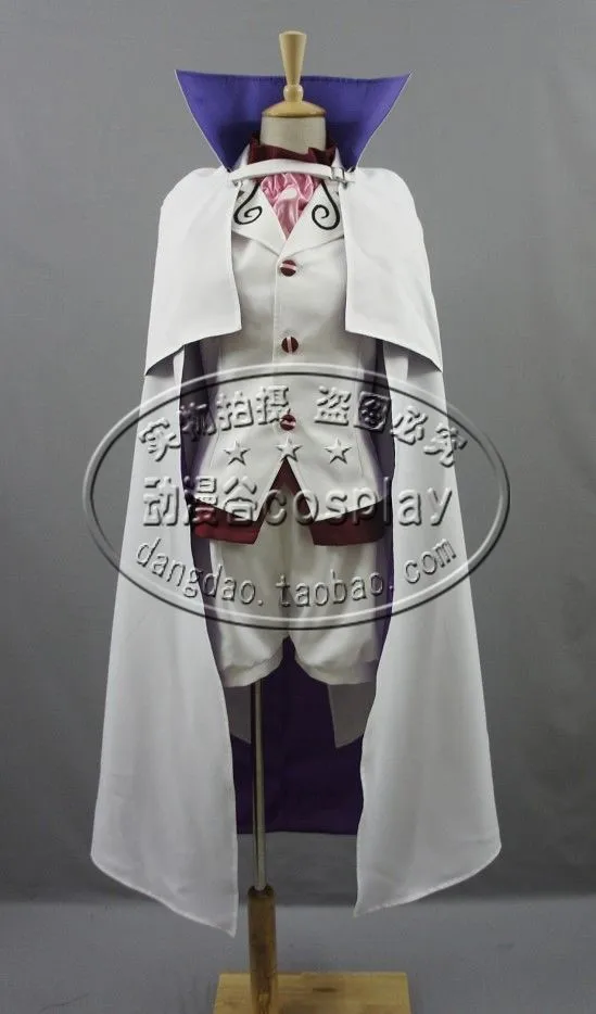 Ao no Blue Exorcist Mephisto phelees аниме Хэллоуин Косплей Костюм Mephistopheles Косплей Костюм