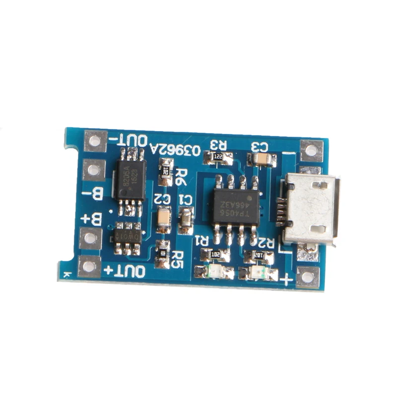 Micro 5V 1A USB 18650 литиевая батарея модуль зарядной платы + защита | Электроника