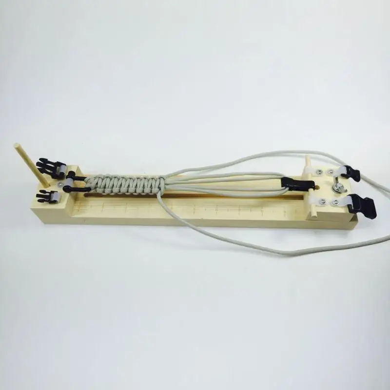 1 шт. браслет вязальный инструмент DIY деревянный джиг производитель браслетов набор для изготовления браслетов Плетеный парашютный браслет инструменты для плетения