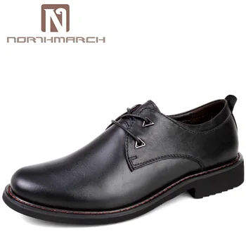 

NORTHMARCH 2018 New High Quality Genuine Leather Man Shoes Business Casual Shoes Man Breathable Leather Formal Shoes For Men