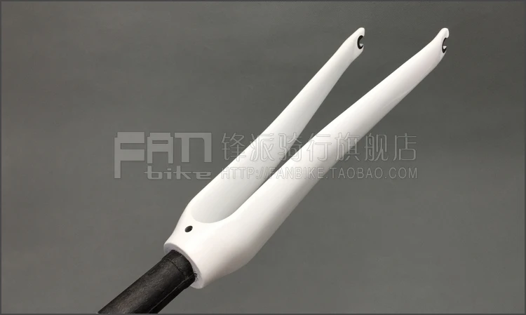 Zonder-LOGO-Top-Kwaliteit-Fiets-Vork-Full-Carbon-Fiets-Voorvork-Fietsen-Racefiets-28-6mm-wit-vork