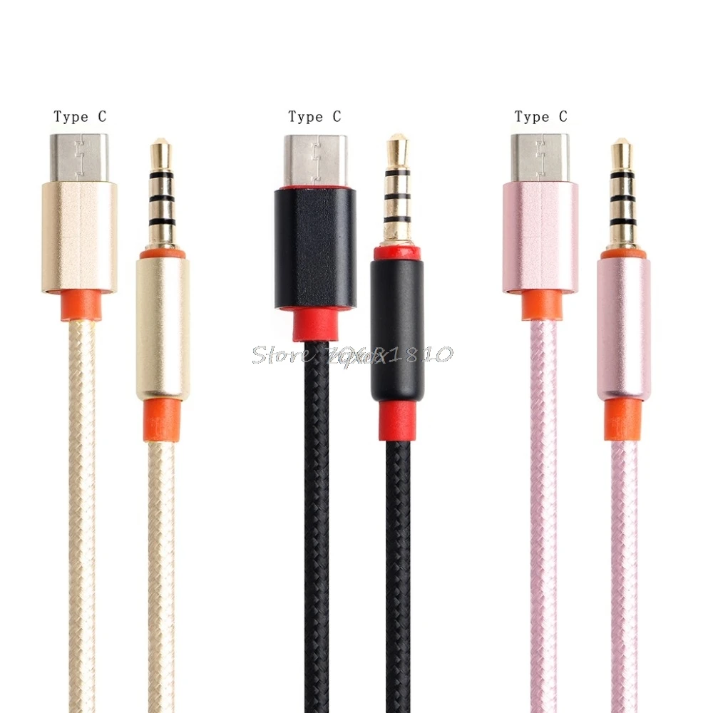 

USB 3.1 Type C Male To 3.5mm Male Earphone Audio AUX Converter Adapter Cable For MOTO Z/Z Force/Letv Le Max 2 X820/2 Pro