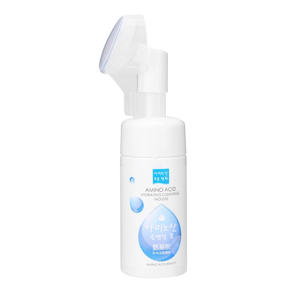 

120ml Amino Acid Hydrating Face Foaming Cleanser Pores Cleaning Makeup Remove Washing Bubble Mask Acne Exfoliator Skin Care Foam