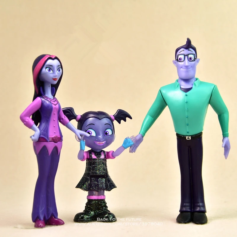 Disney Vampirina 5-14 см фигурка аниме мини кукла украшение ПВХ Коллекция фигурка игрушки модель для детей подарок