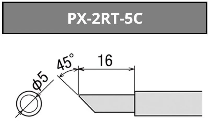 Часовой механизм: японский GOOT PX-2RT сварочные наконечники для PX-201 PX-232 PX-238 PX-242 PX-336 SVS-500 паяльник для подключения к Замена припоя Запчасти