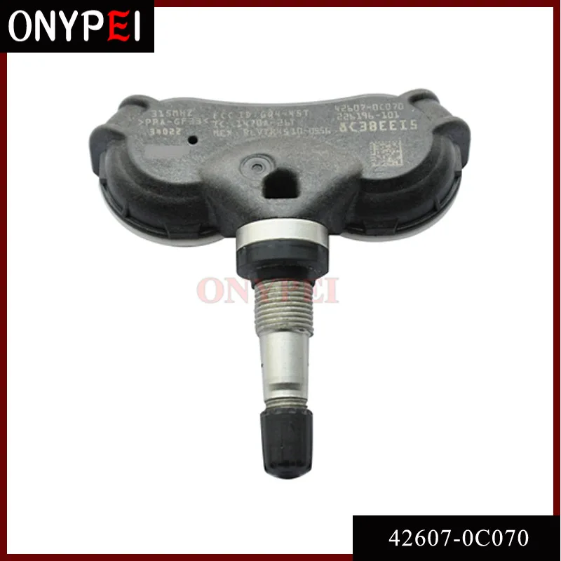 Tire Pressure Monitor Sensor 42607 0C070 Fits Toyota Tundrain Pressure