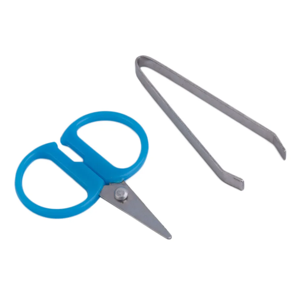 Полный швейный ниток иглы наперстки для ножниц мини пластиковый чехол для хранения швейный набор инструмент