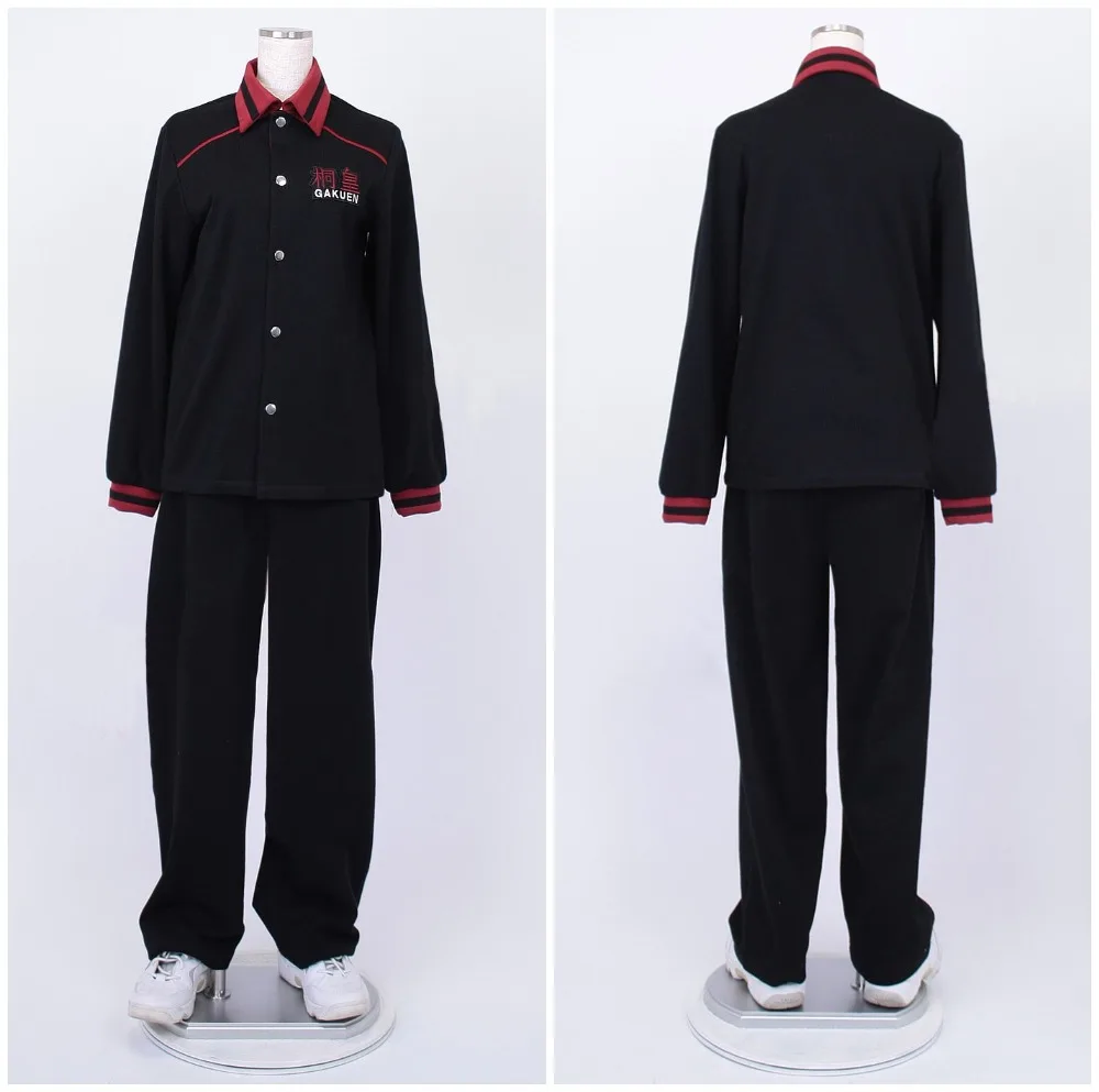 Kuroko без баскетбола (Баскетбол Kuroko'S) Touou старшая школа Aomine Daiki черный с длинным