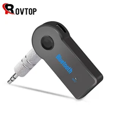 Rovtop Mini 3,5 мм разъем AUX аудио MP3 музыка Bluetooth приемник автомобильный комплект Беспроводной Громкая Связь Динамик Наушники Адаптер для iPhone Z2
