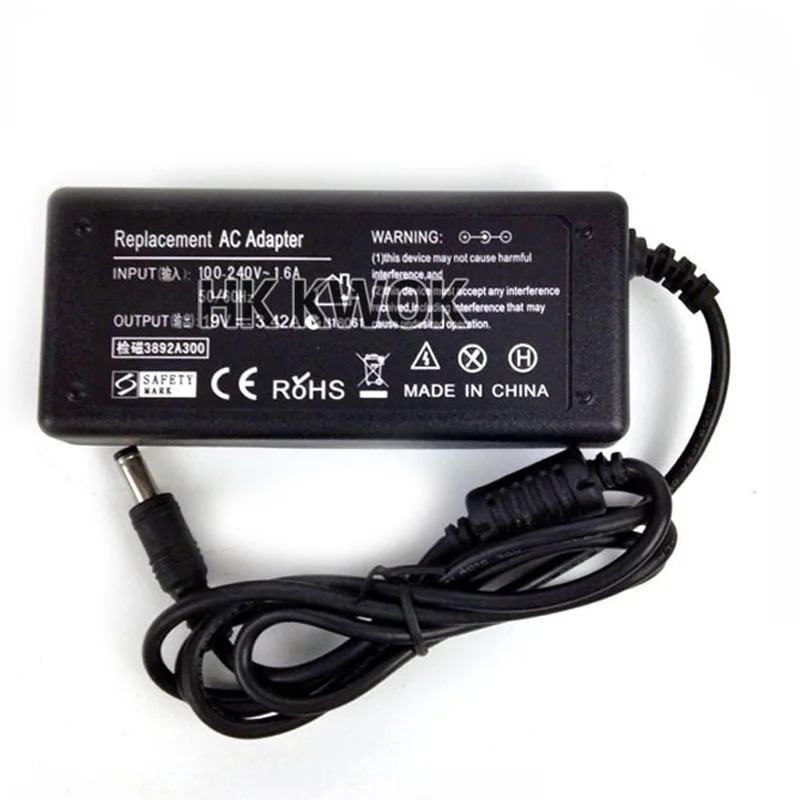 

19V 3.42A AC Power Laptop Adapter Charger For ACER Gateway Notebooks Power Supply For Laptop ACER Charger Notbook Laptop Adapter