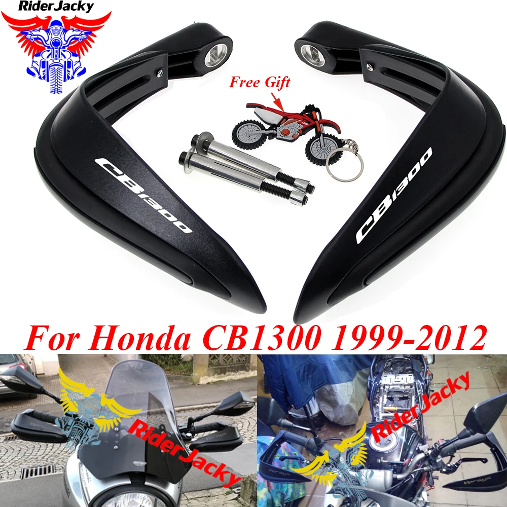 Черная защита для рук мотоцикла Honda CB 1300 CB1300 1999 2012 2006 2007 2008 2009 2010 2011|Защита от