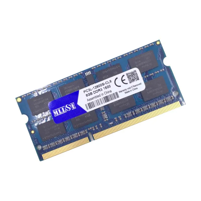 Ноутбук MLLSE 2 ГБ 4 ГБ 8 ГБ 16 ГБ DDR3 1600 МГц PC3-12800 оперативная Память so-dimm, 2g 4g 8g DDR3L 1600 МГц PC3L-12800 memoria