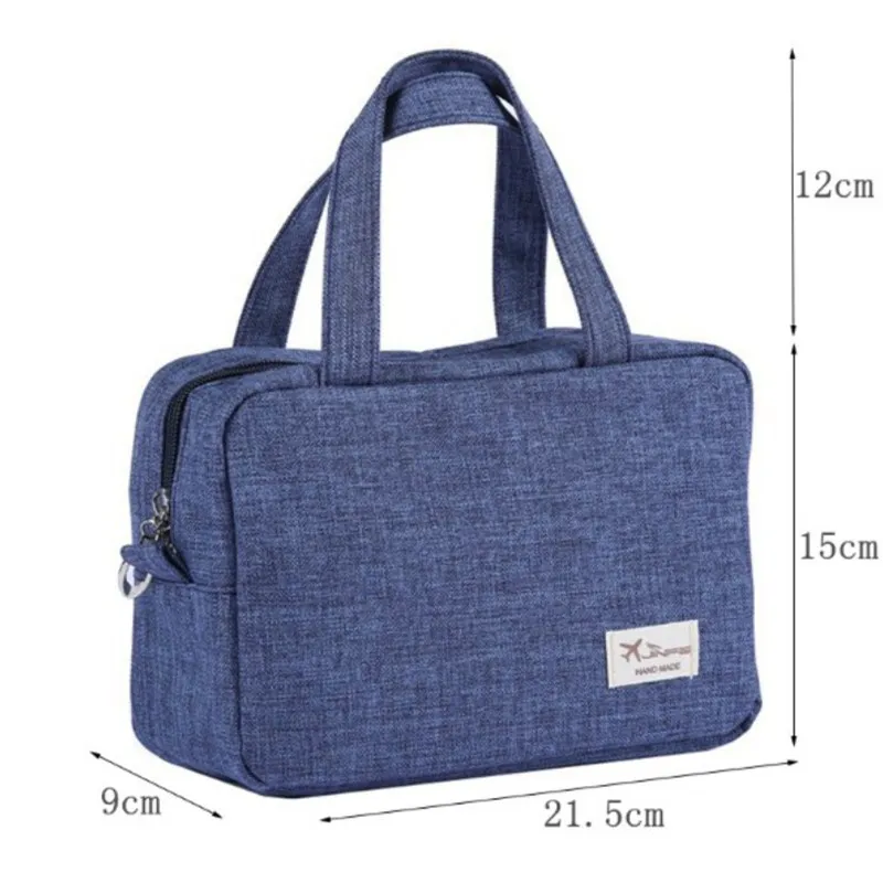 Portable Large Cosmetic Bag Makeup Organizer Box Case Beauty Vanity