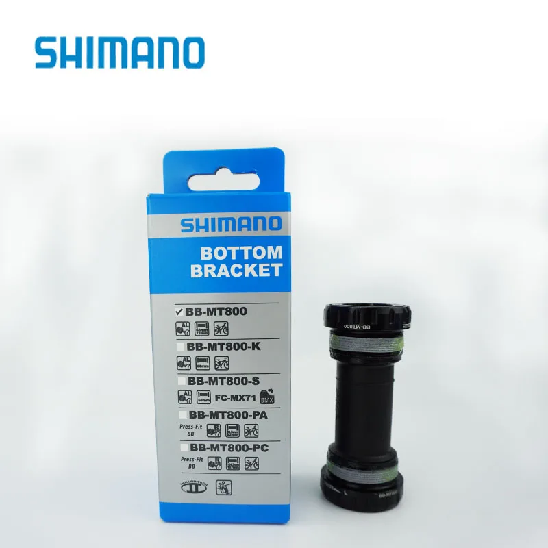 Нижний Кронштейн Shimano XT M8000 BB MT800 BSA 68/73 мм заменяет BB70 для M7000 оригинальные товары