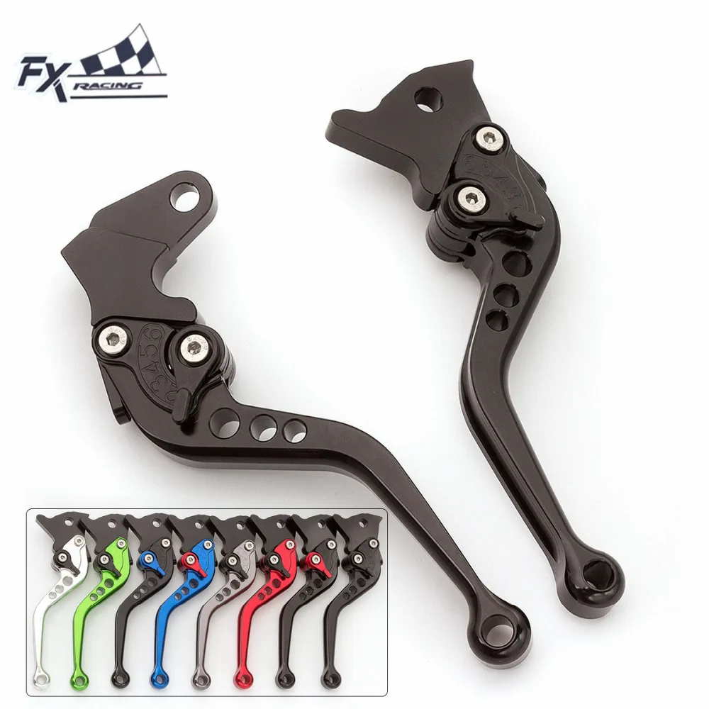 Short Brake Clutch Levers For BAJAJ Pulsar 200 NS all years Anodizing finished