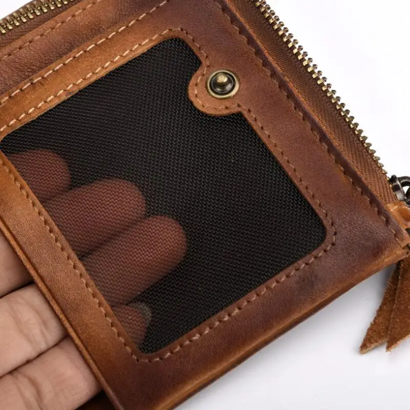 Couro Genuíno do vintage Embreagem Bolsa Da