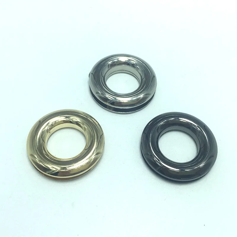 Buy 18mm Gunmetal Large Eyelets Grommet Metal Eyelets