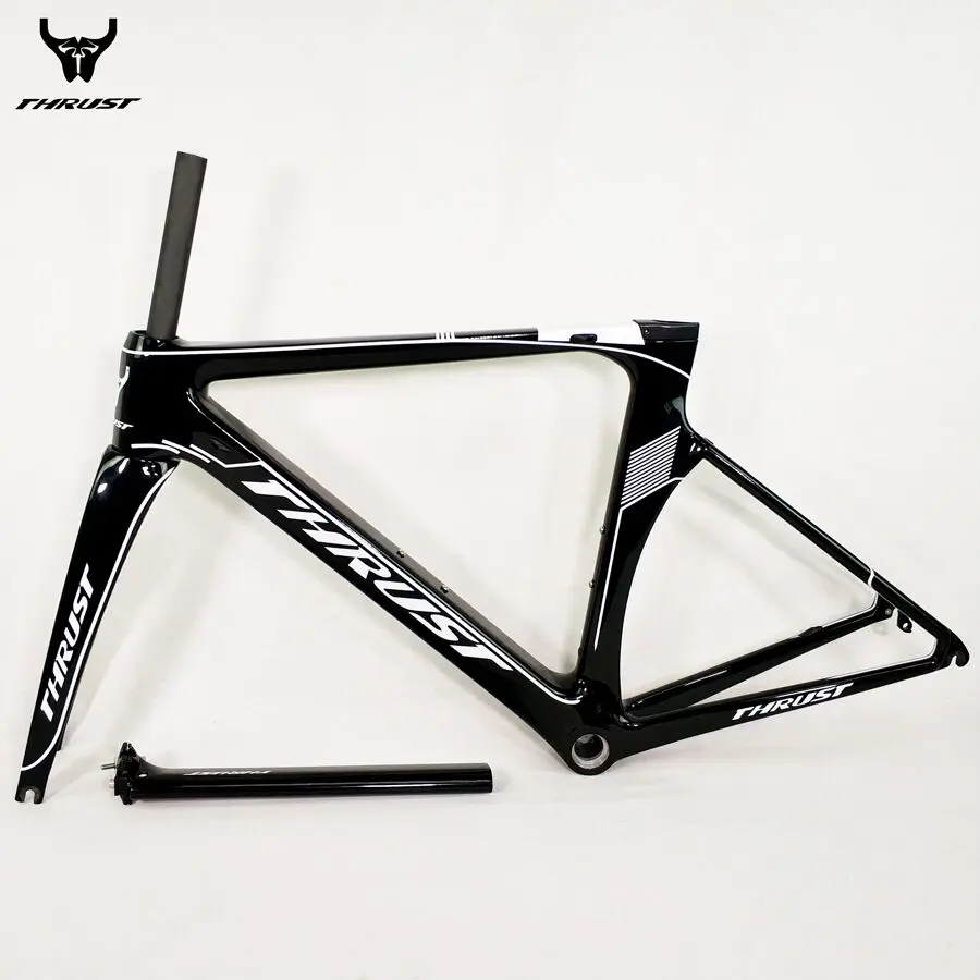 Top TRIDENT THRUST Complete bicycle carbon frame road bicycle 22 Speed 105 5800 6800 R8000 Groupset Full Carbon Road Complete Bike 5