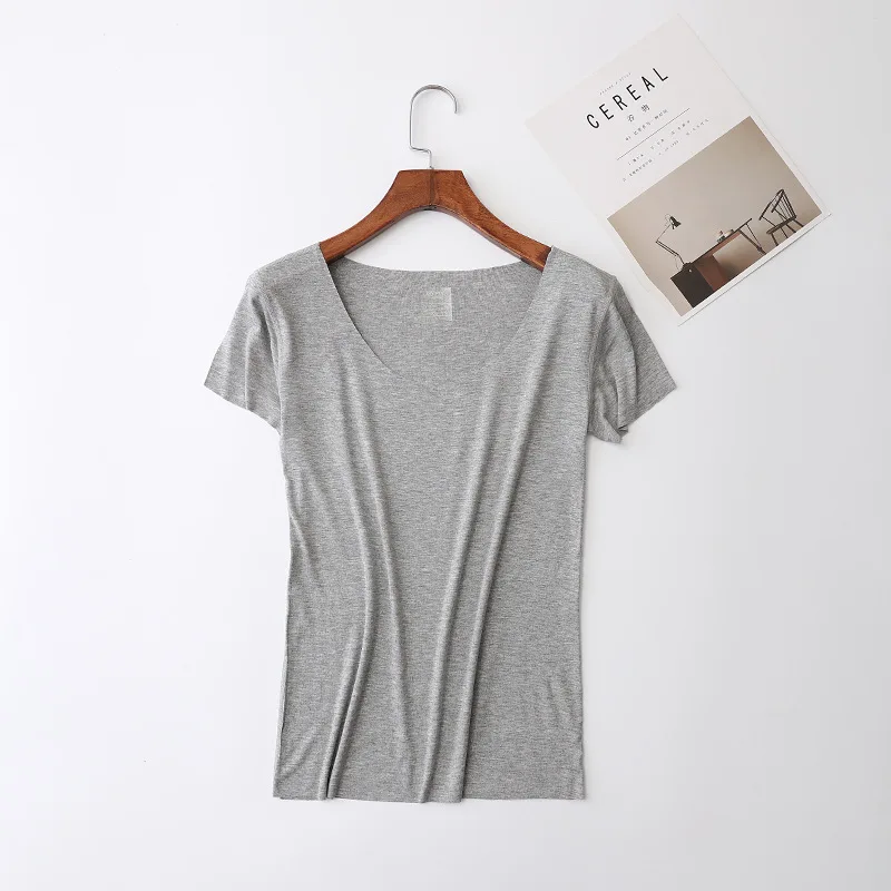 Летняя женская футболка, хлопок, короткий рукав, высокая эластичность, дышащий Топ, женская футболка, D96